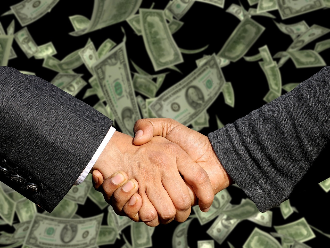 Nonprofit organization professionals reviewing financial accountability and transparency records