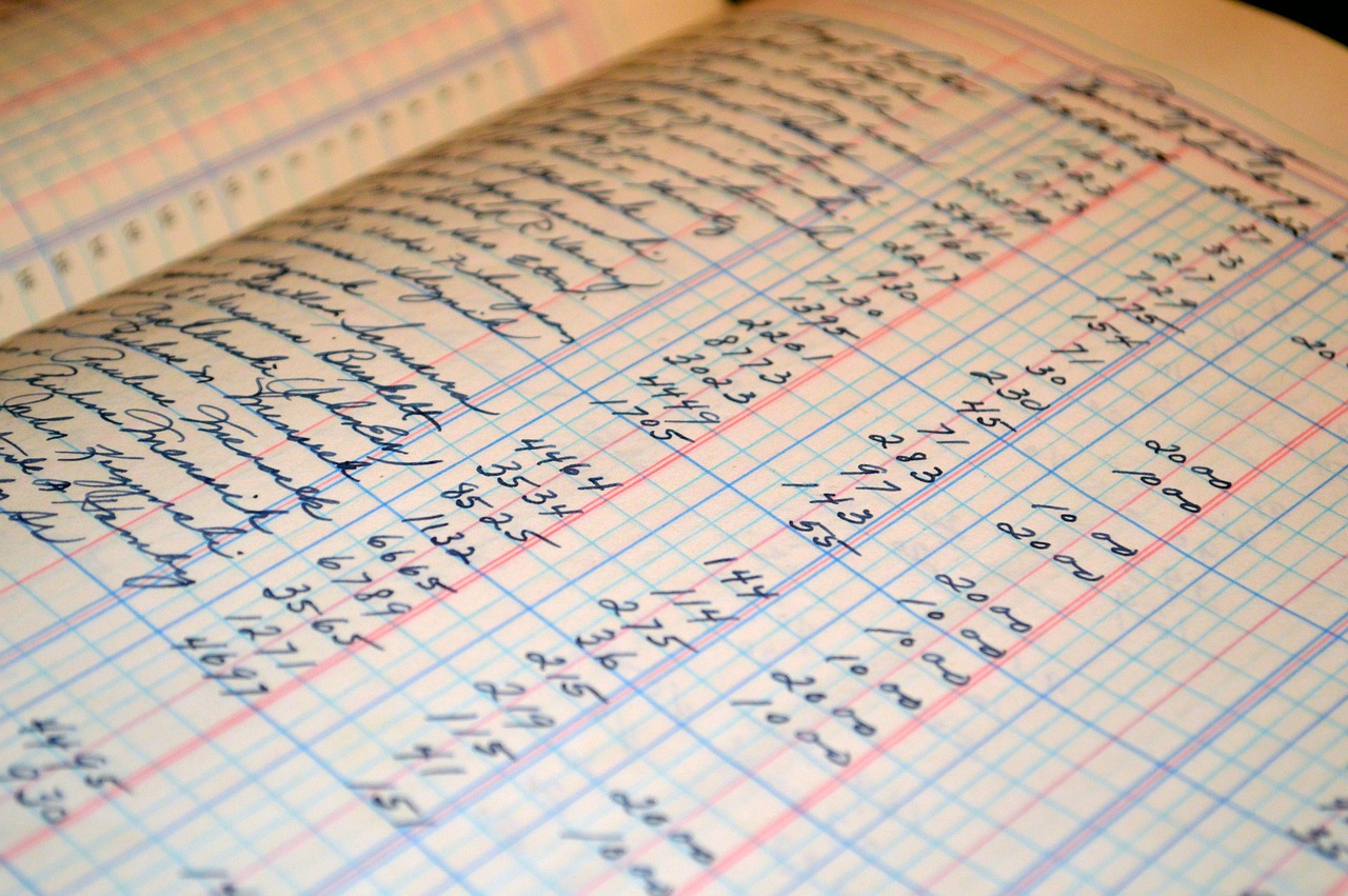Chart of accounts ledger and financial organization
